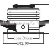 Jewelry Store 1w Recessed Led Mini Cabinet Light Led Inside Cabinet Light BW8205 thumbnail-4