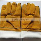 AB Grade Long Welding Gloves Leather Working Gloves thumbnail-4