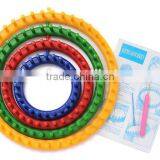 2015 Popular Plastic Round Hand Knitting Loom Set thumbnail-6