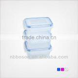 3pk Plastic Food Container thumbnail-1