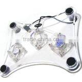 Aptop Cooling Pad With 3 Fan Led Ligh Stock Products thumbnail-3