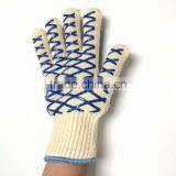 PVC Dotted Cotton Knitted Gloves / Cotton Work Gloves With Rubber Grip Dots thumbnail-6