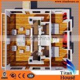 One Level Low Cost Customized Design Steel Prefabricated Bungalow thumbnail-5