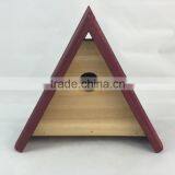 Traditional Wooden Nesting Box Small Wild Animal Bird Nest Cage For Wholesale thumbnail-4