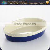 Safety Ceramic Food Baking Pan Comal Tray Factory Price thumbnail-1