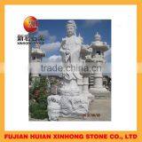 Hand Carved Sitting Life Size Buddha Statue for Garden Decoration thumbnail-3
