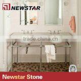 Newstar Stone Top Stainless Steel Vanity Base thumbnail-1