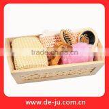Natural Wooden Spa Seven Wood Comb Bath Set thumbnail-1