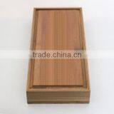 Customize Square Paulownia Tea Package Box, Crafts Torage Boxes thumbnail-1