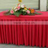 Hotsale Red Wedding Party Table Skirting thumbnail-3