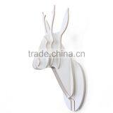 Indoor Wall Mounted Wooden Little Deer Head Decoration thumbnail-6
