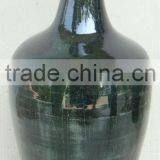 High Quality Best Selling Lacquer Dark Blue Style Brush Vase From Vietnam thumbnail-1