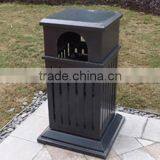 Arlau Steel Iron Square Garbage Bin thumbnail-3