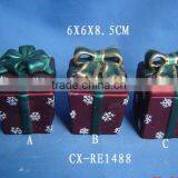 Ceramic Gift Box-ceramic Christmas Tree Candle Holder thumbnail-1