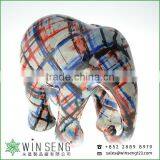 High Quanlity Cute Painting Ceramic Elephant Coin Bank thumbnail-3