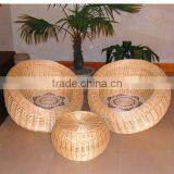 Willow Material Wicker Sofa for Homes & Garden thumbnail-4