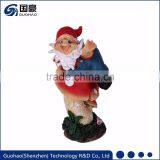Wholesale Custom Resin Decorative Mashroom Garden Gnome Figurines thumbnail-2