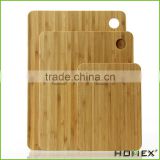 Premium Bamboo Cutting Board Set. Extra Thick, Durable,Strong Eco-friendly and Renewable Better Than Wood Cutting./Homex_Factory