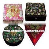 Embroidered Beaded Box thumbnail-1