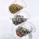 2016 New Acrylic Candy Box Bin Customized Factory High Quality Lucite Customized Acrylic Display Wholesale thumbnail-3