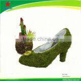 Creative Moss Shoes Planter for Garden
