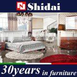 King Size Leather Bed Frame, King Bed Frame, Leather Bed Frame LV-B9016-RE thumbnail-2