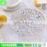 Gold Fruit Plate Decorative Indian Serving Tray thumbnail-4