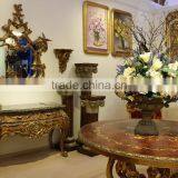 Room Decorative Furniture Marble Top Plexiglass Console Table thumbnail-6