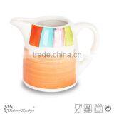 Handpainted Tea Coffee Creamer Container thumbnail-4