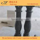 China Impala Black Granite Stone Balcony Railing Designs thumbnail-4