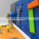 2016 New Design Children Tool Toy Wooden Workbench W03D076B thumbnail-5