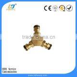 Garden Brass Hose 3 Way Tap Connector thumbnail-1