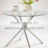 Dining Table and Chair, Designs Glass Dining Table Set thumbnail-3