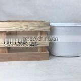100% natural wood material folding storage box fruit crate cheapest price wooden crate