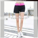 Wholesale Cheap Sport Wear Stretchy Lycra Compression Women Workout Shorts thumbnail-3