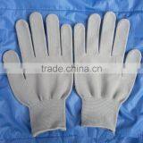 GZY 2015 White and Black Nylon Anti-skid Dotted Gloves thumbnail-4