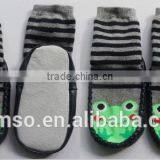 Baby Cartoon Design Leather Sole Floor Socks Terry Slipper Socks thumbnail-1