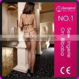 Hot Black Rose Red Erotic Lingerie Sexy See Through Women Underwear thumbnail-2