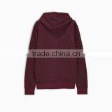 Mens Plain Slim Fit Overhead Pullover Hoodie thumbnail-3