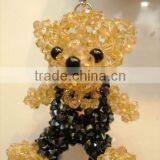 Fashion Crystal Bear Mobile Accessories Lovely Charm Accessories for Cell Phone thumbnail-1