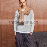 Grey Ladies Sweater Designs Pictures Sweater Women Fashionable Knitwear 2016 thumbnail-5