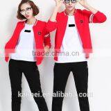 Wholesale High Quality Gym Sports Tracking Suits Lover 80%cotton+20%polyester thumbnail-2