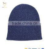 Mens Winter 100% Wool Knitted Beanie Hat thumbnail-2