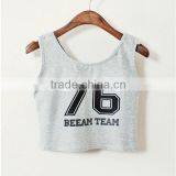 2015 New Arrival Design Your Own Numbers Sexy Young Lady Short Camisoles thumbnail-3