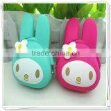 S80132A Sweet My Melody Cartoon Silica Gel Coin Purse Key Wallet Mini Storage Bag thumbnail-2