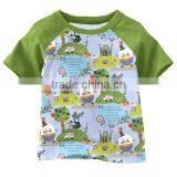 Baby t Shirt Hot Sell Kids Short Sleeve t Shirt With Green Tree Best Boys Clothes thumbnail-1
