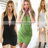 Walson 2015 Women Casual Hooded Cotton Print Bodycon Dresses Loose Plus Size Knee Length Summer thumbnail-2