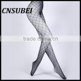 Summer Sexy Jacquard Fishnet Stockings Pantyhose Vintage Hollow Bottoming Tights thumbnail-2