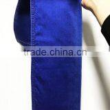 Hot Sale Cotton Polyester Spandex Bright Blue Denim Jean Fabric thumbnail-3