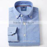2016 Spring Season New Arrival Casual 50% Cotton Oxford Model Man Shirt for China Supplier thumbnail-1